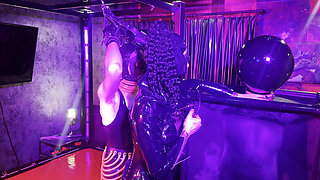 Rubber in the Vacuum Tower with Ava Fetishart and Perv