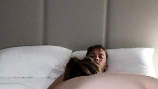 Pregnant Big Boobs BBW Tit Fucks Dildo