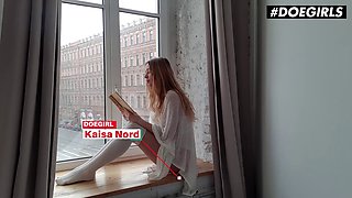 Kaisa Nord's body gets pleasured and toyed in this steamy Russian porn video