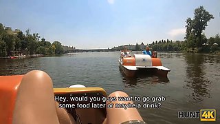 Hunt4k. pickup artist penetrates beautiful Sofia Lee making boyfriend linger bored