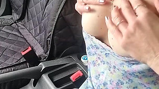 Public Agent: Feeling Horny, Had a Risky Little Play to Make Myself Squirt in the Car
