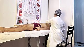 Patient Cant Handle It And Becomes Stiff In Front Of The Nurse During The Exam
