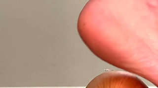 Foot Crush Onion 4K Feet Video POV