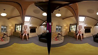 Dirty Girl - Big Tits British Stepdaughter Striptease