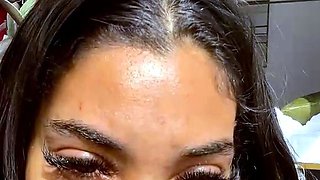 Close up pussy outdoors