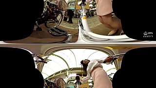 Schoolgirls On Bicycles Upskirt Vr Part 2 - Hidden Camera Voyeur