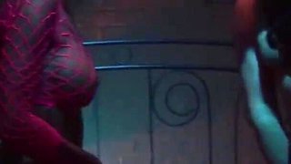 Masked blonde mature fucked in gang bang