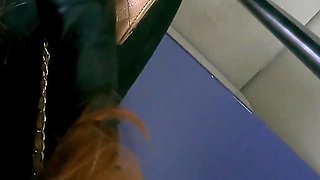 Dick Flashing and Blowjob in Subway