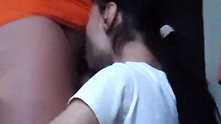 I Fuck My Neighbor in the Mouth and Try to Cum Faster so That We Don’t Get Caught by Her Girlfriend Who Is Cooking Next to Us