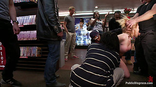 In Over Her Head Agressive Public Sex