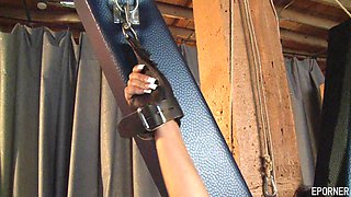 Brunette Siren's Wild Heat Ignites in Steamy Bondage Intimate Passion