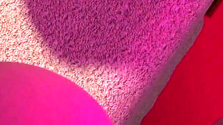 POV threesome on a massage table