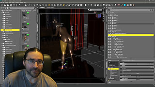 Building the Leticia Scene Body Posing Part 1