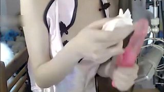 Asian lovely tiny camgirl shows her body: Amateur, Babe  Solo Porn