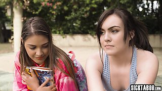 Popular teenager shagged her tempting friend