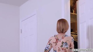 Horny Marie Mccray masturbates with stepson