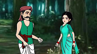 Rekha and Jagan fiercely Hindi Cartoon Sex Story