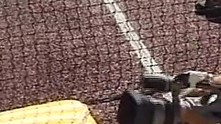 Brunette Horny Whore Have Sex in the Tennis Court While Someone Is Getting Video