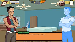 Cheerleader Kim Possible with a big booty gets naughty in a school-themed parody