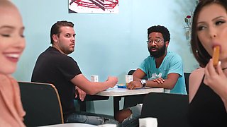 A Lunchtime Licking With Jenna Sativa, Riley Nixon - Brazzers