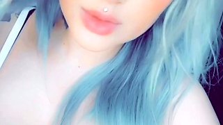 Great Big Boobs On Masturbating Redhead