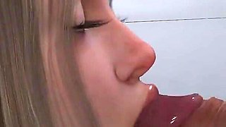 Step Daughters Cum Swapping & Sucking off Daddy