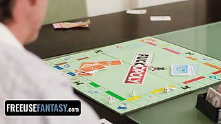 Stepfather watches in horror as 2 studs filth around with his tasty step daughter