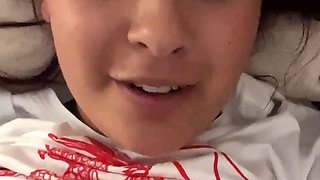 This large amateur cam girl has some very big boobs