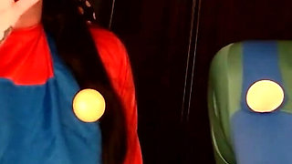 Halloween Cosplaying Smoke Break