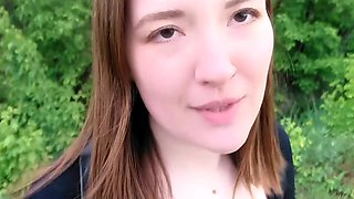 Thicc Russian Hitchhiker Wants to Fuck a Guy in Every City She'll Come