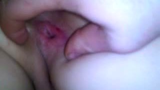 Sleeping wifes asshole and pussy