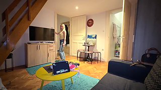 I Fuck My Teen Blonde Neighbor While I Was on Vacation