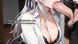 Prove to your boss Alya you should not be fired (Hot Sex JOI)