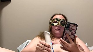 Wife Watching Porn with a Magic Wand
