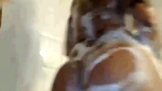 Big Booty Latina With Huge Tits In The Shower