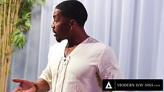 Modern-day sins - Jane Wilde enjoys interracial public porno in yoga class behind her bf's back!