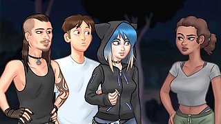 Naughty student with a sexy voice dives into anime adventures