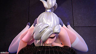Mercy elevator incident (fuck with boss)