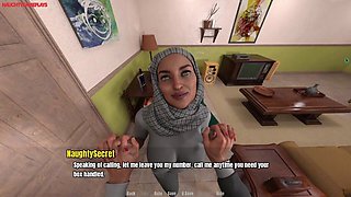 Grandmas House #02 - 60 Plus Hot MILF Seduces Lucky Stud with Her Big Curvy Ass - 3D Porn Game