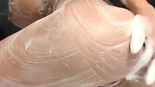 Busty MILF masturbating all day long