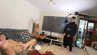 Fucking a Hot Italian Teen in Front of Her Boyfriend