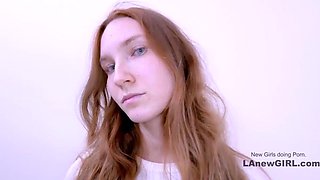 Hottie 21 Blond Hair Lady from Russia gets Assfucked