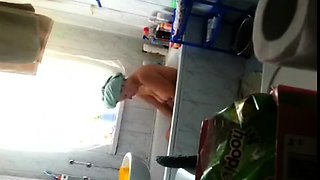 Stepmom in very intimate voyeur scenes