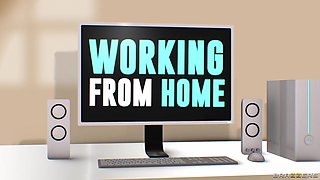 Working From Home With Xander Corvus, Serena Avary - Brazzers