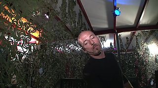BDSM - Public Humiliation for Anal-gagged Slave Girl