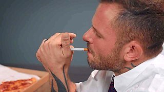 Cum-Shot Caller With Gina Valentina, Scott Nails - Brazzers