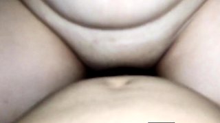 Brazilian teen squirts on her husband's lap