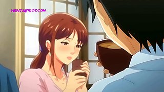 Wild hentai romp with big titty auntie in 3D anime experience