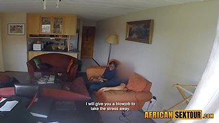 Real amateur African girl homemade fuck