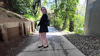 Public Flashing With Lovense Lush